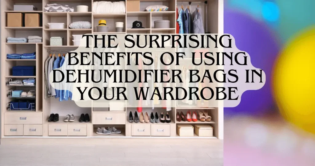 Using Dehumidifier Bags in Your Wardrobe