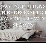 Storage solutions for your bedroom