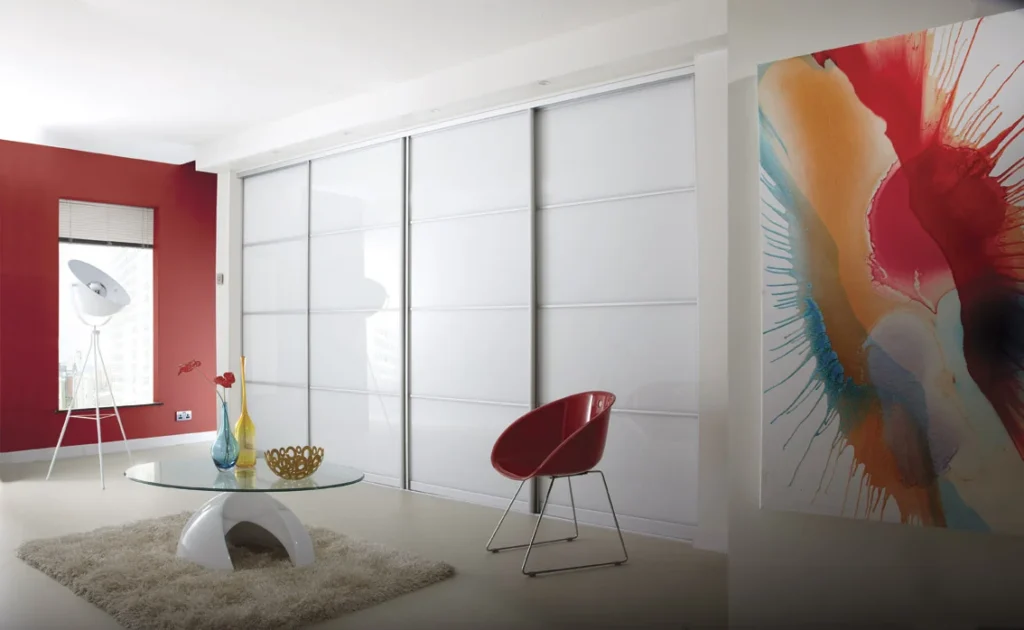 White Sliding Wardrobes