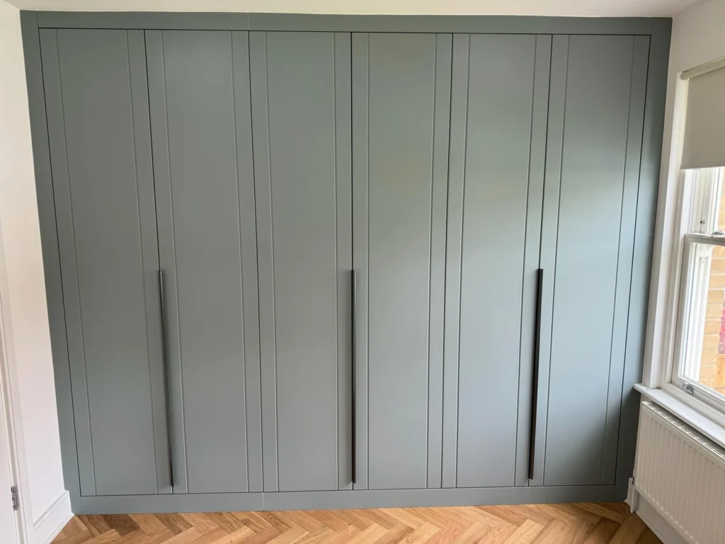 Bespoke Modern Wardrobes - Finish Dust Grey