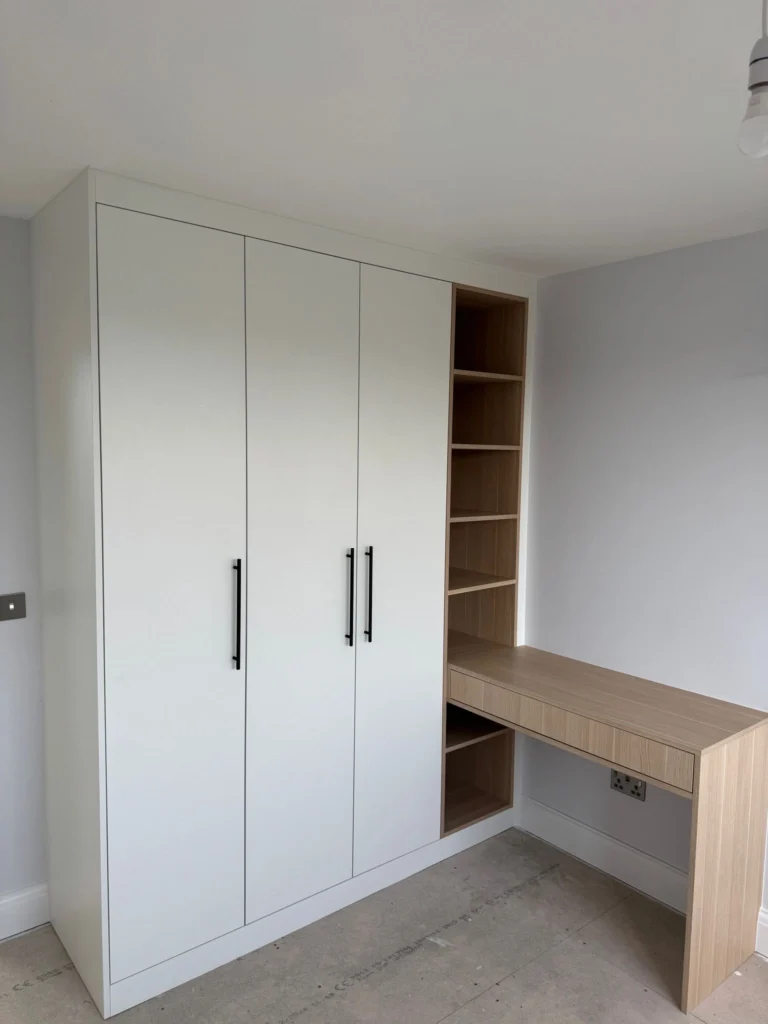 Bespoke Modern Wardrobes - Finish Alpine White