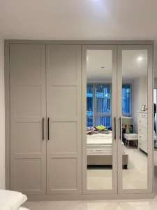 Bespoke Shaker Wardrobe - Finish Cashmere Grey