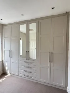 Bespoke Shaker Wardrobe - Finish Taupe Grey