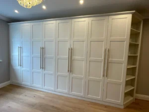 Bespoke Shaker Wardrobes - Finish Premium White