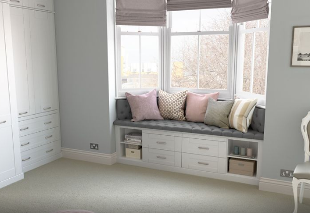 window seat with storage